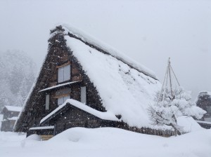 Old traditional hosue in small village